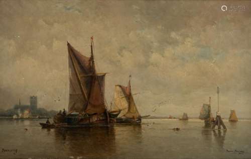 Marchand M., 'Dordrecht', oil on canvas, dated (18)96,