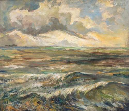 Inghels E., a marine, oil on canvas, dated 1988 (?), 60