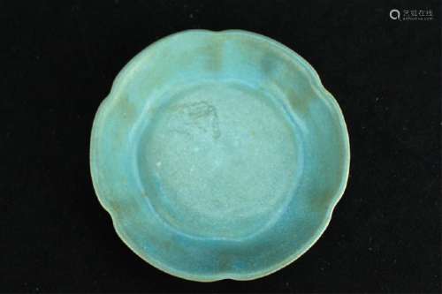 Chinese Song Porcelain RuYao Plate