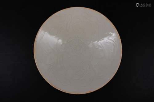 Chinese Song Porcelain Dingyao Plate
