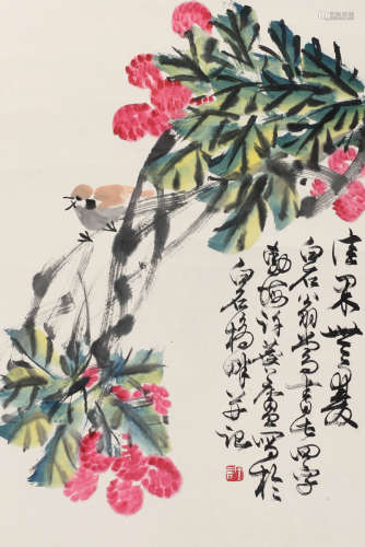 许麟庐（1916～2011） 多利 镜心 纸本设色