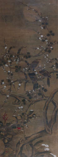 周之冕（1521～？） 梅雀图 镜心 绢本设色