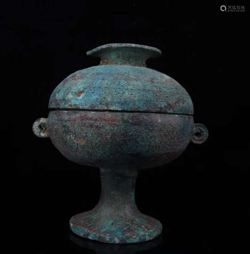 453-221BC, A BRONZE VESSEL, SPRING AND AUTUMN&WARRING STATES DYNASTY