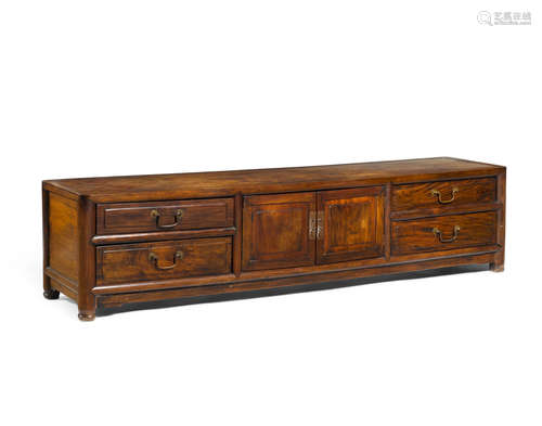 Republic Period A hardwood low chest