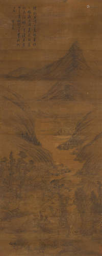 Landscape Attributed to Dan Chongguang (1623-1692)