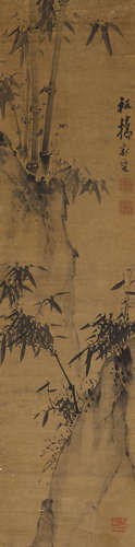 Ink Bamboo After Zheng Xie (19th/20th century)