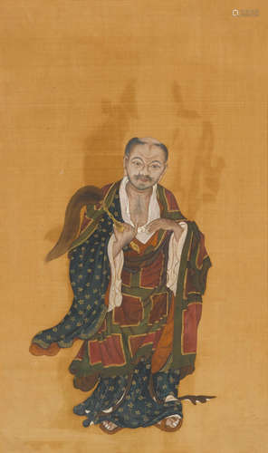 A pair of Luohan paintings Anonymous (18th/19th century)