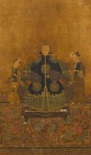 Portrait of a Manchu Lady Anonymous (Qing dynasty)