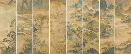 Eight Views of West Lake Anonymous (19th/20th century)