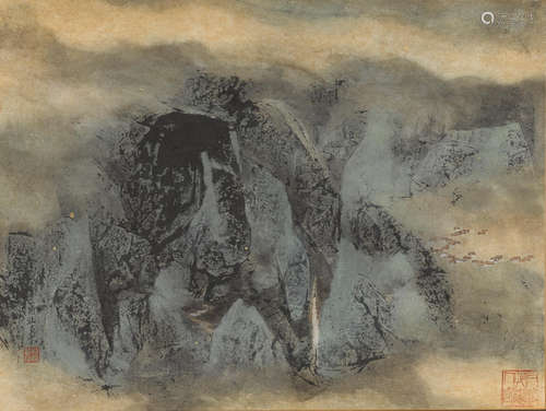 Landscape, 1969 Wang Jiqian (1907-2003)