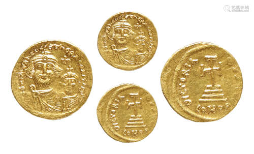 拜占庭王朝希拉克略金币一枚