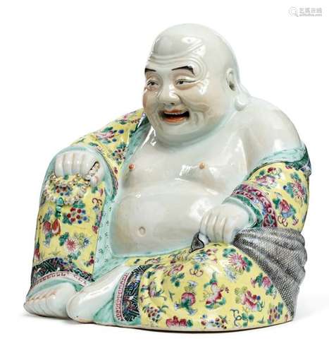 CHINE FIN XIXE XXE SIÈCLE Statuette en biscuit ...