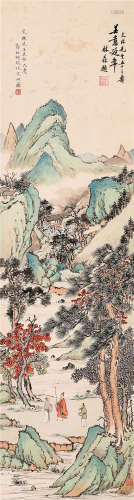 余绍宋（1882～1949） 美意延年 立轴 设色纸本