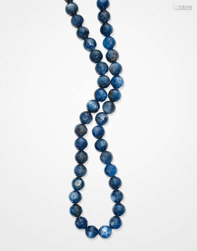 Kyanite Bead Necklace