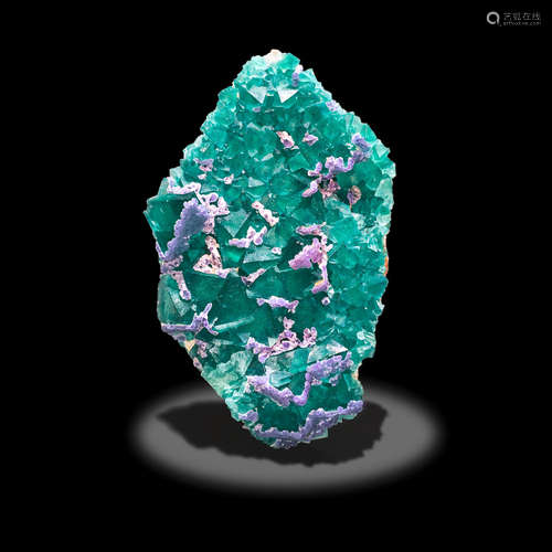 Green and Purple Fluorite