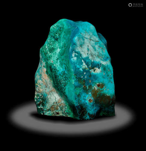 Large and Exceptional Chrysocolla Boulder