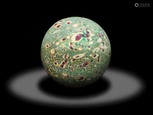 Ruby-in-Fuschite Sphere