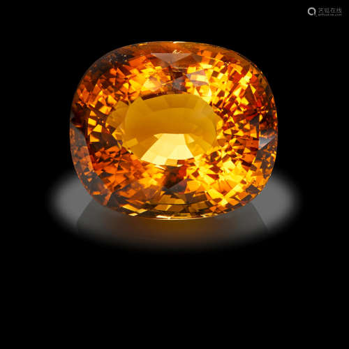 Large Citrine--