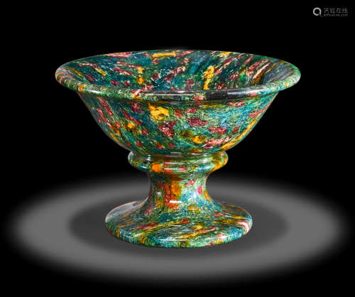 Elegant Jasper Bowl