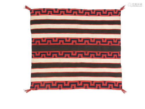 A Navajo second phase chief's blanket
