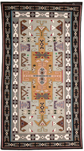 A large Navajo Teec Nos Pos rug