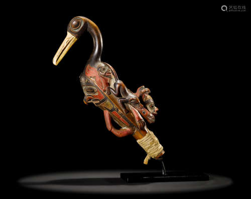 An exceptional Tlingit rattle