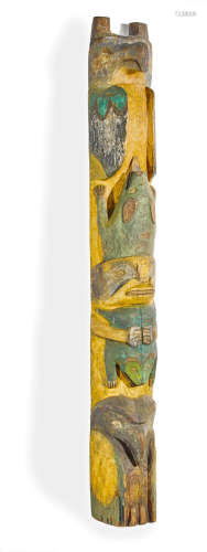 A Northwest Coast totem pole