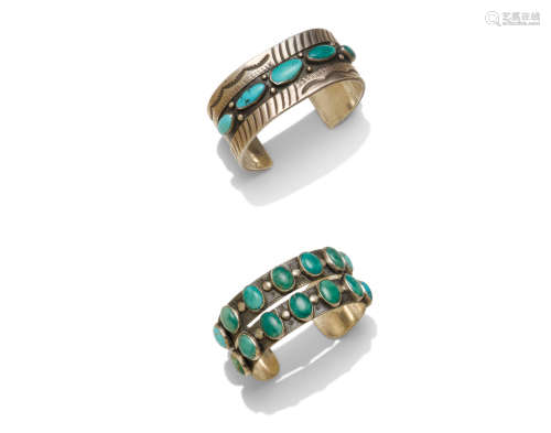 Two Navajo bracelets