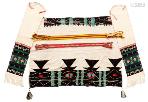 A group of Pueblo textiles