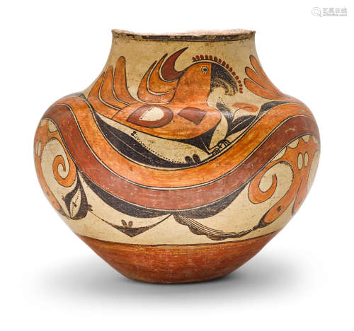 An Acoma polychrome jar