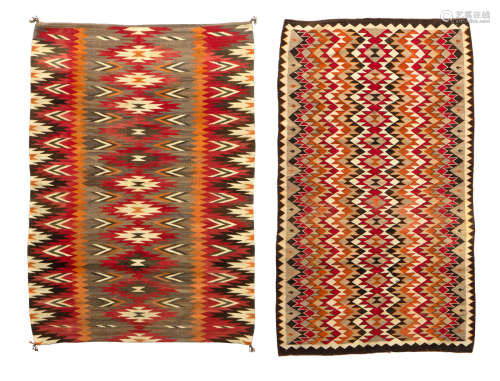 Two Navajo rugs