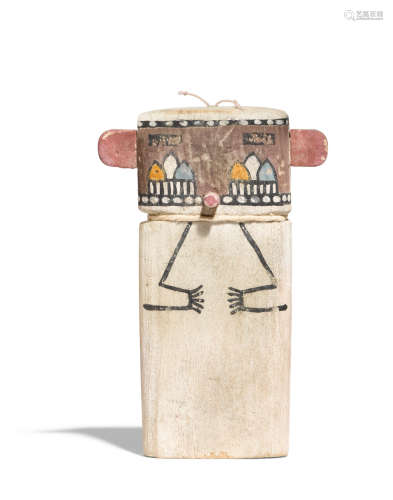 A Hopi cradle kachina doll