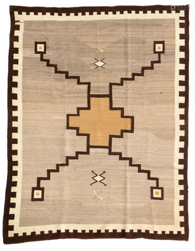 A Navajo rug