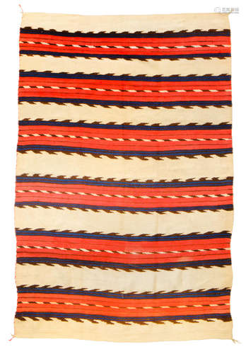 A Navajo transitional blanket