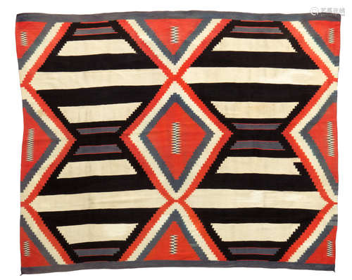 A Navajo Germantown chief's style weaving