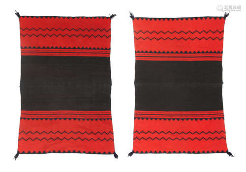 A Navajo late classic two-panel dress