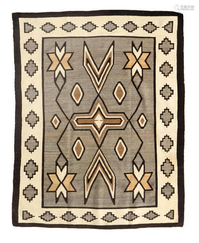 A Navajo rug