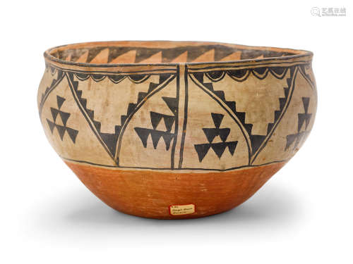 A Cochiti dough bowl