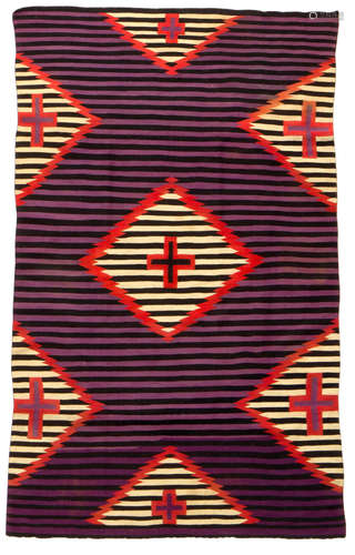 A Navajo Germantown Moki weaving