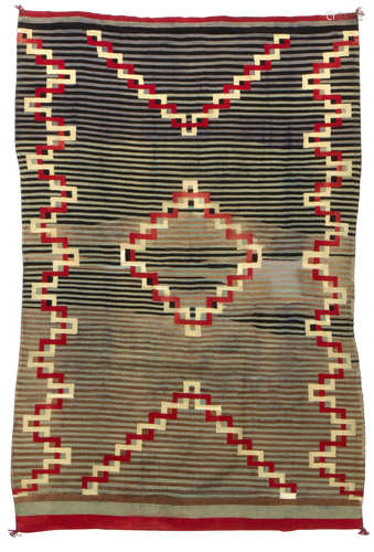 A Navajo Germantown Moki weaving