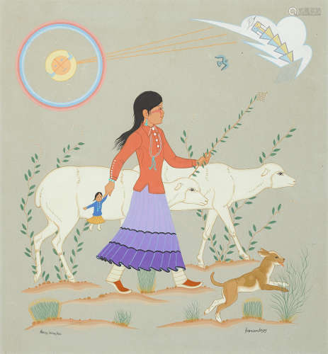 A Harrison Begay painting