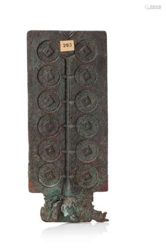 CHINE, Dynastie HanMoule en bronze pour couler ...