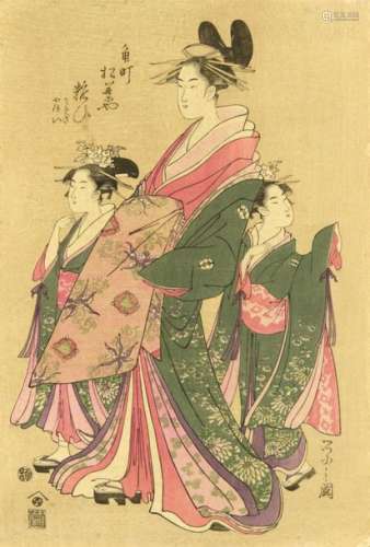 JAPON, XVIII XIXe siècleChobunsai Eishi (1756 1...