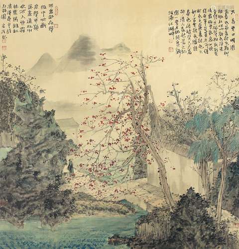 毛宗泽 山水