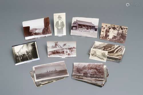 A collection of 96 photographs documenting a German family trip to China, late 19th C.