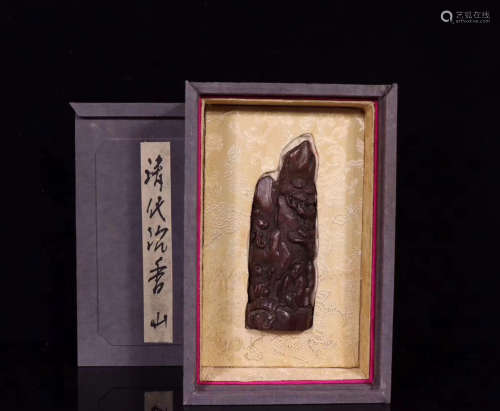 A CHENXIANG WOOD CARVED PENDANT