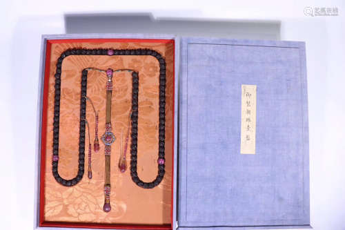 108 CHENXIANG BEADS STRING NECKLACE