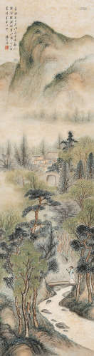 杨伯润（1837～1911） 山水 立轴 纸本