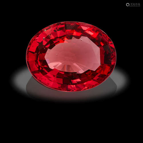 Orangy-Red Spinel