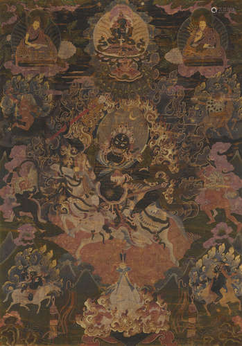 Mongolia, 18th century A thangka of Magzor Gyalmo